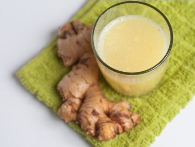 Ginger juice - a natural remedy for male potency