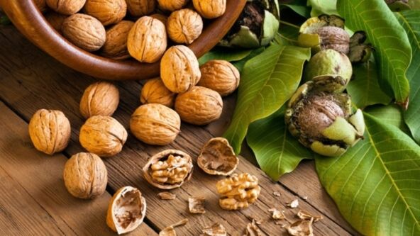 Walnut increases its potential due to its use