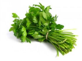 to increase the strength of parsley